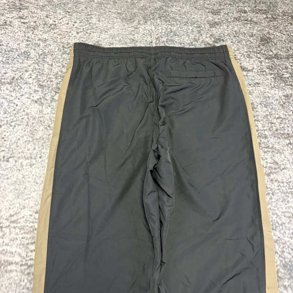 VTG Nike Track Pants Mens Large Black Windbreaker Athletic Baggy Y2K